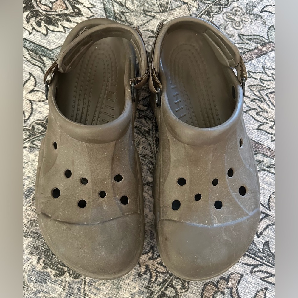 Men’s Crocs Brown Clog Sandals